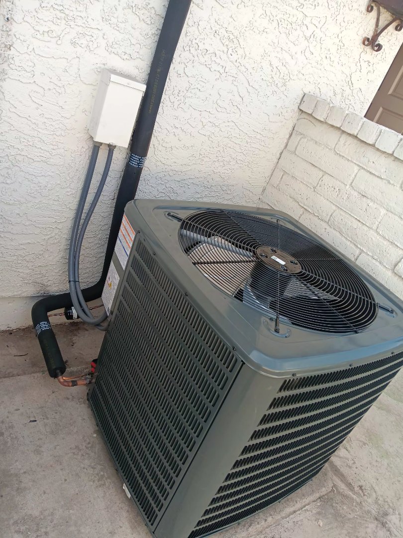 Performed ac installation 