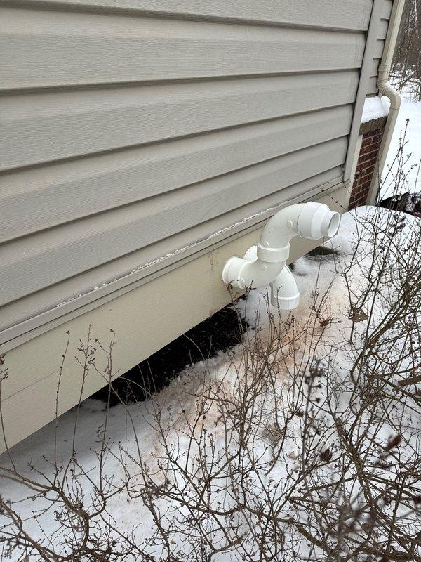 Successfully installed a complete Lennox HVAC system including furnace, air conditioner, humidifier, and S40 thermostat according to sales specifications. Properly configured and connected all PVC exhaust/intake piping through exterior wall, ensuring correct clearances and drainage for optimal system performance.