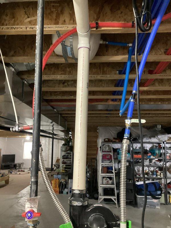 Performed assessment for replacement of 50-gallon water heater (ND10-12 model). Inspected existing gas water heater and surrounding plumbing infrastructure, including PEX tubing connections and gas line. Evaluated installation area in basement/utility space and confirmed appropriate clearances for new unit. Customer scheduled for installation with 1-5 PM arrival window on 2/11, with flexibility for earlier installation if equipment is available.