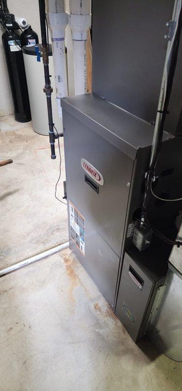Performed routine heating maintenance on Lennox furnace under Worry Free Service Agreement. Inspected all electrical components, wiring connections, and control board functionality. Unit is operating within normal parameters with no issues detected; system is ready for the heating season.