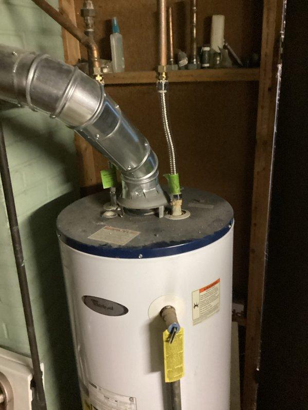 Performed assessment of Whirlpool water heater due to customer complaint of frequently running out of hot water. Inspection revealed an aging unit with potential capacity issues. Recommended replacement with appropriately sized water heater to meet household demand and provided quote for installation including necessary venting and plumbing connections.
