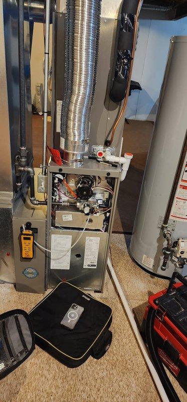 Completed scheduled annual maintenance on Lennox furnace system. Performed comprehensive inspection of internal components, checked electrical connections, and tested operational functions. System is currently functioning properly with no immediate concerns noted.