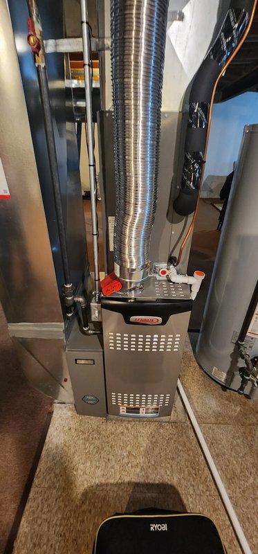 Completed scheduled annual maintenance on Lennox furnace system. Performed comprehensive inspection of internal components, checked electrical connections, and tested operational functions. System is currently functioning properly with no immediate concerns noted.