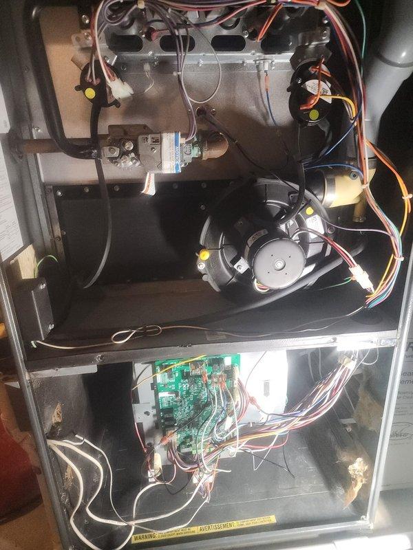 Successfully completed the replacement of a malfunctioning blower motor and circuit board in the customer's HVAC system. Performed comprehensive diagnostic testing using a Testo 310 analyzer to verify proper system operation and ensure all electrical connections were secure and functioning correctly after installation.