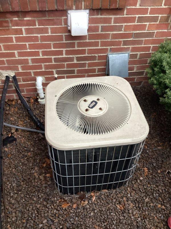 Conducted comprehensive assessment of aging 2002 AC system with reported refrigerant leak and evaluated existing Lennox furnace installation. Determined full system replacement recommended due to equipment age, refrigerant issues, and opportunity for significant efficiency improvements with modern HVAC technology.