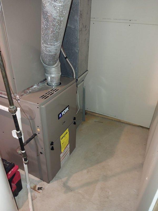 Completed routine preventative maintenance on York furnace system in accordance with Worry Free Service Agreement heating protocol. Performed comprehensive 8-10 point inspection including visual examination of heat exchanger, burner assembly, and venting components. Verified proper operation of blower motor, tested electrical connections, and confirmed adequate airflow through ductwork. All system components found operating within manufacturer specifications with no deficiencies noted.