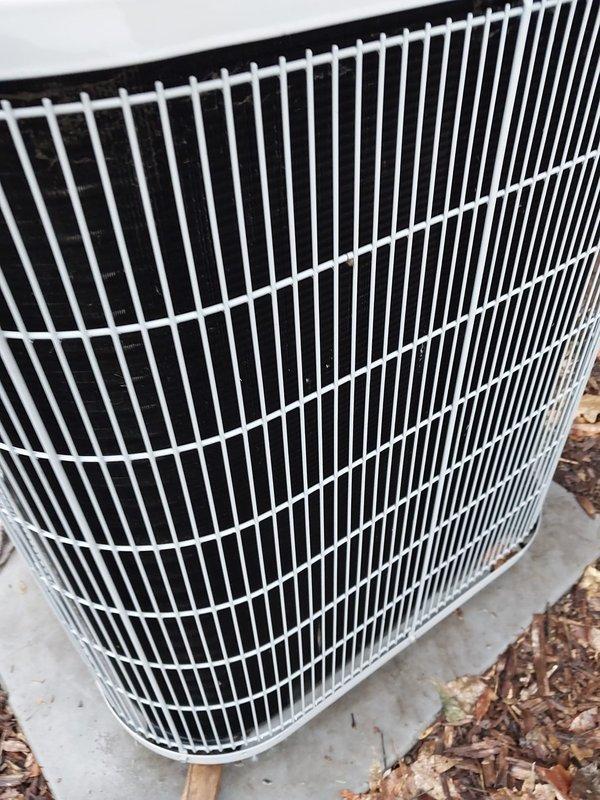 Completed comprehensive preventive maintenance on a 10-year-old residential air conditioning system with easily accessible outdoor condenser unit. Performed full AC tune-up including inspection of compressor motor, condensate drain pan, refrigerant line connections, electrical wiring, and condenser coil fins. All components found to be in normal operating condition with no deficiencies noted. System operating within manufacturer specifications and ready for cooling season.