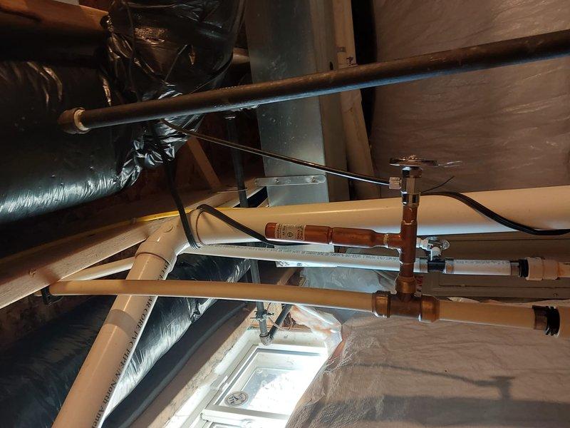 Completed routine cooling system maintenance as part of Worry Free Service Agreement. Performed comprehensive inspection of HVAC equipment, including examination of attic-mounted refrigerant lines and associated plumbing connections. All system components found to be operating within normal parameters with no immediate service needs identified.