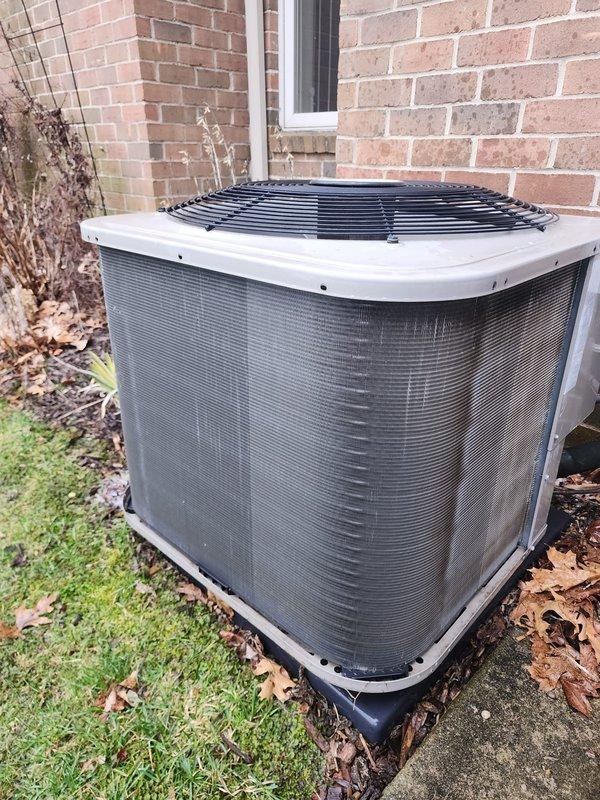 Completed scheduled preventive maintenance tune-up on residential cooling system. Performed comprehensive inspection of outdoor condenser unit, verifying proper operation of compressor, condenser fan motor, and electrical components. Checked refrigerant pressures, cleaned condenser coils, and confirmed adequate airflow through unit. Inspected indoor air handler, including blower assembly and condensate drain system. Applied protective covering to electrical connections as preventive measure against moisture intrusion. System tested and operating within normal parameters with no deficiencies noted. All components functioning properly at time of service completion.