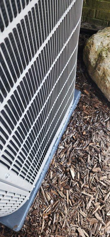 Completed preventive maintenance inspection on residential cooling system under Worry Free Service Agreement. Performed standard maintenance procedures including inspection of outdoor condensing unit, verified proper operation of refrigerant lines and condensate drainage system, and documented equipment condition with photographic records. All components found operating within normal parameters with no immediate service needs identified.