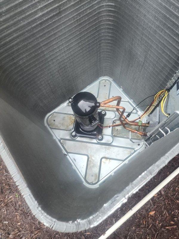 Responded to service call for thermostat malfunction on recently installed system where unit would not adjust temperature setting from 85 degrees. Removed existing non-functional thermostat and installed customer-supplied replacement unit. Verified proper wiring connections, configured thermostat settings, and tested system operation to confirm temperature control functionality was restored and unit responded correctly to thermostat commands.