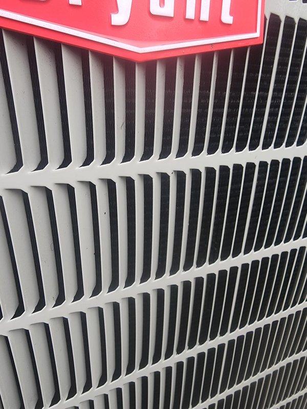 Completed scheduled air conditioning maintenance on outdoor condensing unit. Performed comprehensive system inspection including visual examination of compressor, refrigerant lines, electrical connections, and condenser fan assembly. All components found to be in operational condition with protective grille and housing intact. Unit accessible and functioning properly at time of service.