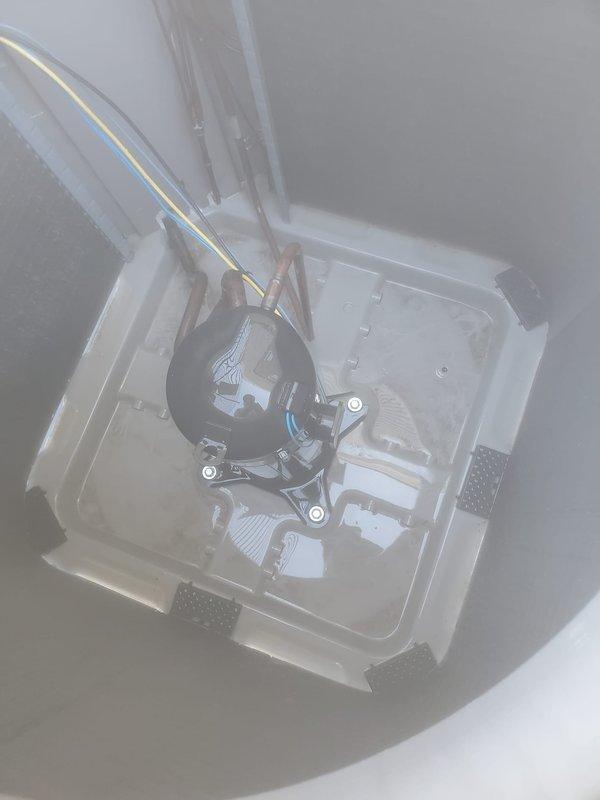 Completed scheduled prepaid maintenance on Bryant air conditioning system. Performed comprehensive tune-up including inspection of outdoor condenser unit and indoor condensate pump assembly. System operational and cooling properly at time of service. Documentation photos taken of equipment condition.