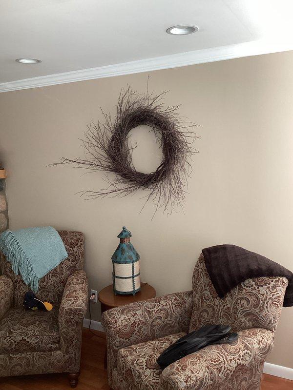 Conducted on-site estimate for mini-split installation in residential property. Evaluated interior living space layout and existing electrical infrastructure, including current disconnect box labeled for electric heaters, to determine optimal placement and electrical requirements for new ductless heat pump system.