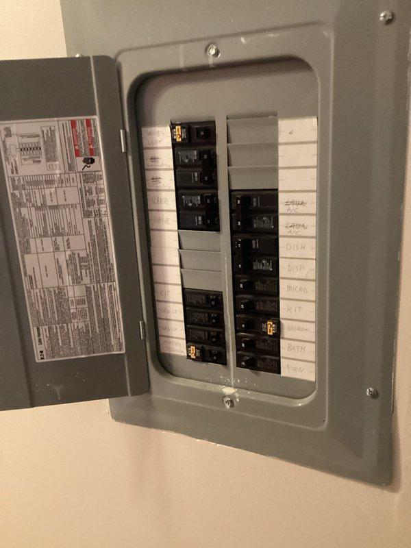 Conducted on-site evaluation for replacement of non-operational air conditioning unit over 20 years old located near front entrance of rental property. Assessed existing electrical infrastructure including main breaker panel to determine compatibility requirements for new equipment installation. Provided comprehensive replacement estimate to address failed cooling system, documenting current conditions and electrical service capacity for proposed HVAC equipment upgrade.