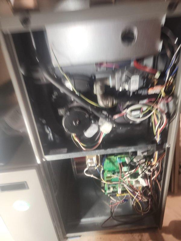 Completed preventative maintenance inspection on two Lennox Elite furnace systems during single service visit. Performed comprehensive heating season readiness checks including visual inspection of internal components, electrical connections, circuit boards, burner assembly, and venting system. All systems found operating within normal parameters with no deficiencies noted.