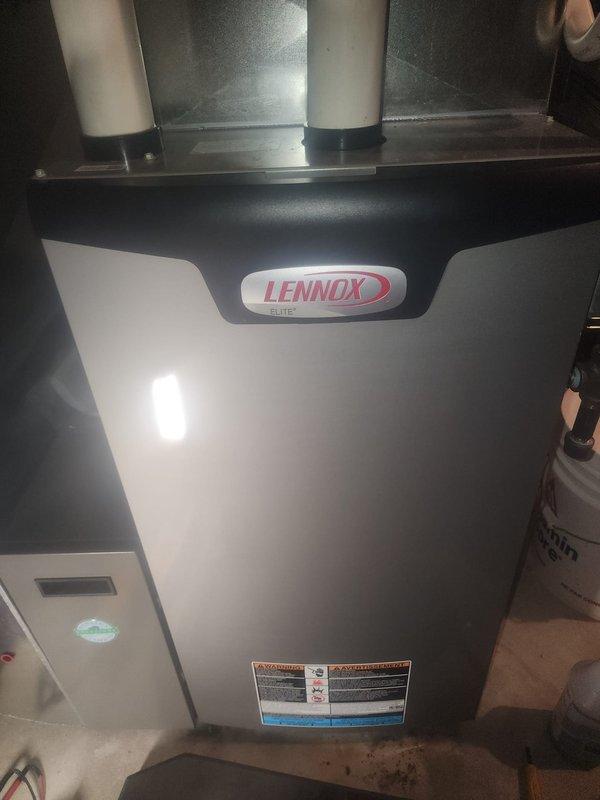 Completed preventative maintenance inspection on two Lennox Elite furnace systems during single service visit. Performed comprehensive heating season readiness checks including visual inspection of internal components, electrical connections, circuit boards, burner assembly, and venting system. All systems found operating within normal parameters with no deficiencies noted.