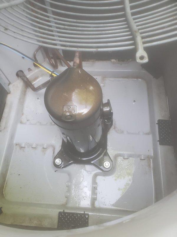 Performed comprehensive preventive maintenance tune-up on residential Comfortmaker cooling system. System was found to be operating properly upon arrival. Completed full inspection of outdoor condenser unit, including electrical connections, refrigerant lines, and compressor operation. Cleaned condenser coils, verified proper airflow through fan assembly, and inspected unit mounting and concrete pad stability. All components tested within normal operating parameters, and system confirmed fully functional at completion.