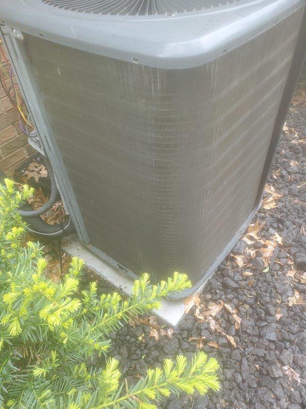 Completed scheduled cooling system maintenance and tune-up on properly functioning HVAC unit. Performed comprehensive inspection of outdoor condenser unit, verified electrical connections and wiring integrity, and assessed indoor evaporator coil assembly and condensate drain pan. System operating within normal parameters with no issues identified.