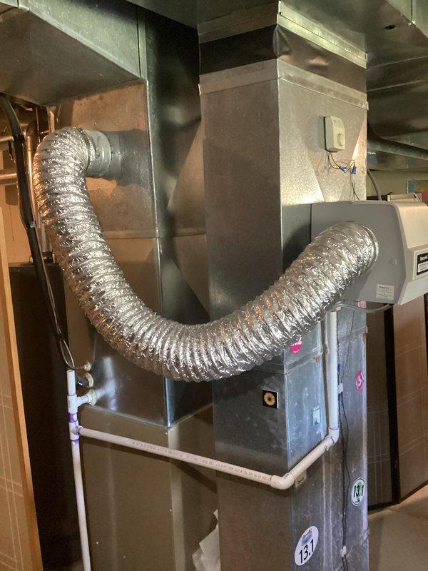 Provided comprehensive estimate for complete HVAC system replacement including both air conditioning unit and natural gas furnace, with existing 25-year-old equipment located in basement mechanical room. Current air conditioning system is non-operational while furnace remains functional. Assessed existing installation configuration including ductwork connections, condensate drainage system, and equipment positioning to determine optimal replacement specifications and installation requirements.