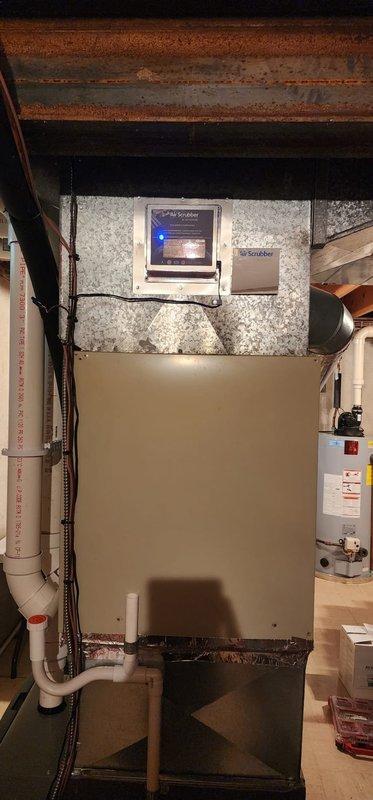 Completed comprehensive AC maintenance service under DTE Rebate program, including inspection of outdoor condensing unit with focus on fan assembly, compressor, and electrical connections. Performed routine maintenance on indoor air handler system, verified proper operation of control panels and digital thermostats, and documented equipment condition with photographic evidence for rebate compliance.