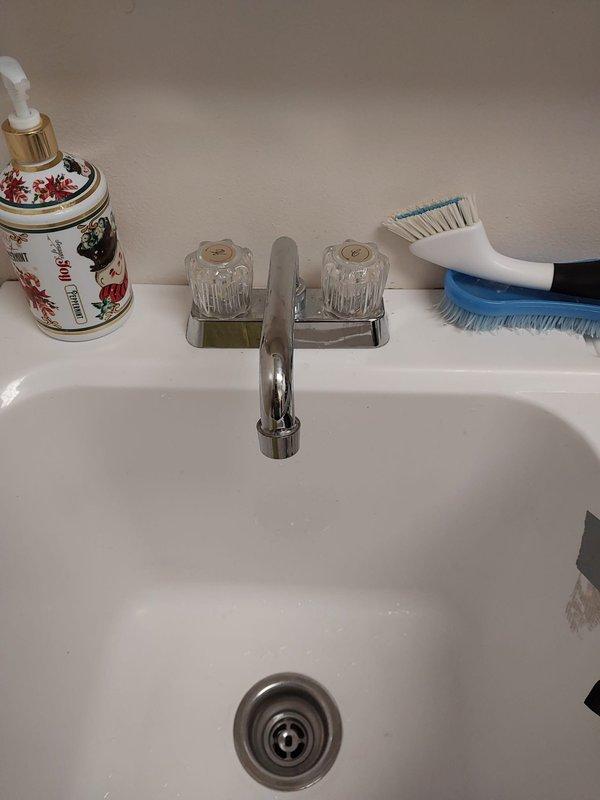 Responded to callback regarding water pressure loss and lack of water to appliances following hot water tank installation. Inspected under-sink plumbing connections and water supply lines, verifying proper installation of braided stainless steel flex hoses and shut-off valve operation. Confirmed water flow restoration to fixtures and documented system functionality with no charge to customer per warranty protocol.
