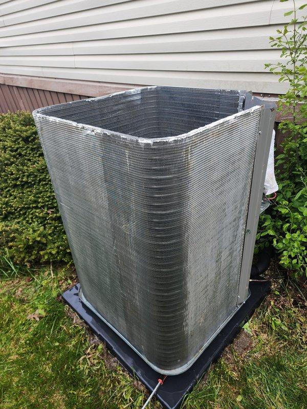 Completed routine maintenance and tune-up on residential cooling system. Performed comprehensive inspection of outdoor condenser unit and indoor air handler components, verified proper system operation, cleaned condenser coils, checked refrigerant lines and electrical connections, and confirmed all components functioning within normal parameters. System operating efficiently with no issues found.
