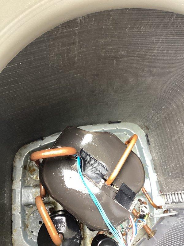 Completed comprehensive preventive maintenance on dual-zone cooling system including both air handler units and outdoor condenser. Performed full tune-up protocol on evaporator coil assembly, inspecting copper refrigerant lines, electrical connections, and capacitor functionality. Cleaned condenser unit, verified proper airflow through vertical slats, inspected fan motor and blade assembly, and confirmed system operation. Both systems tested and confirmed working properly with no deficiencies noted.