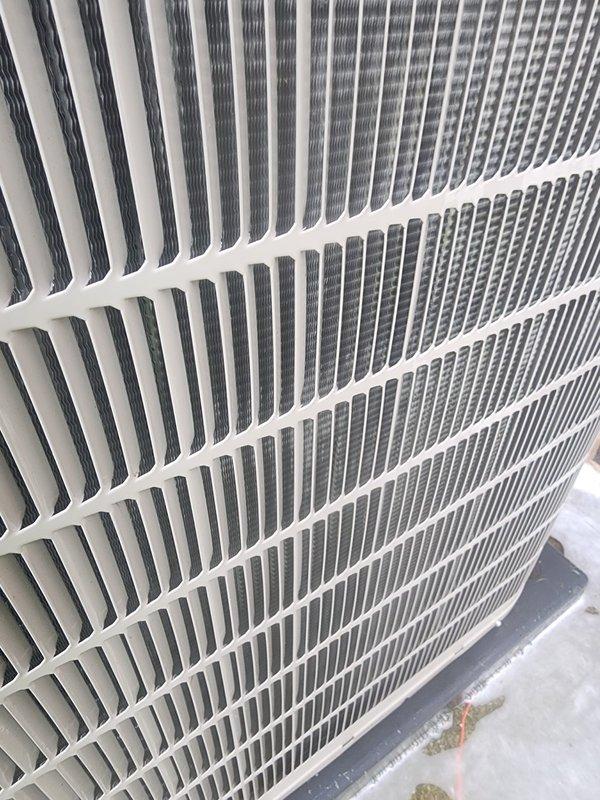 Completed routine air conditioning maintenance on residential cooling system. Performed comprehensive inspection of outdoor condenser unit, including examination of condenser coils, fan motor assembly, and refrigerant lines. Verified proper operation of blower motor and fan blade, checked electrical connections and wiring integrity, and inspected drain pan for proper drainage. Condenser coils were found to be clean with no debris obstruction, and all components were operating within normal parameters upon completion of service.