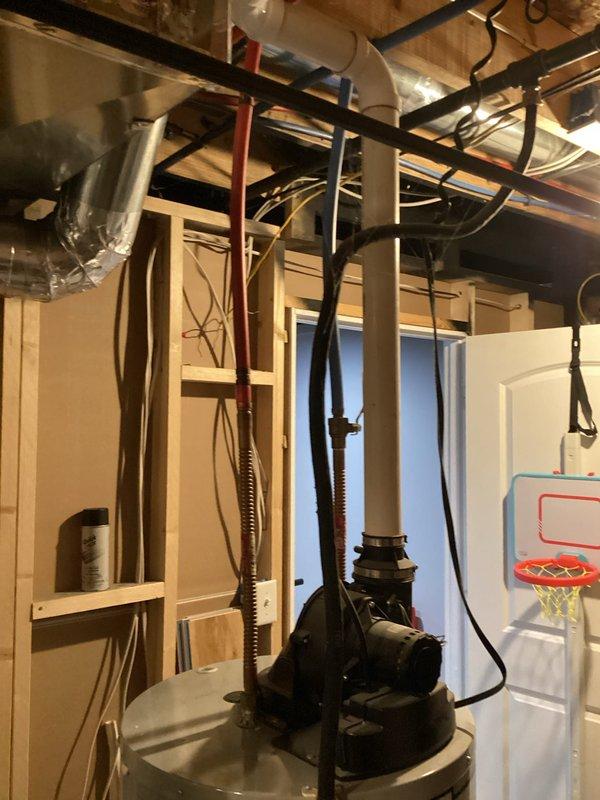 Performed water heater evaluation and provided replacement estimate for AO Smith tank-style unit with recirculation pump system. Previous anode rod replacement failed to resolve ongoing issues. Assessed existing installation, documented current equipment condition, discussed replacement options and available utility rebates with homeowner.