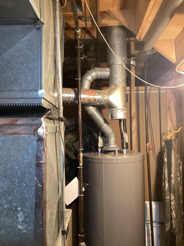Responded to furnace replacement estimate request for Lennox unit with cracked heat exchanger. Confirmed heat exchanger failure and verified replacement part has been discontinued by manufacturer, necessitating full system replacement. Documented existing basement installation including furnace, ductwork connections, copper refrigerant lines, and associated HVAC components. Provided comprehensive replacement estimate and coordinated scheduling to accommodate requested timeframe.
