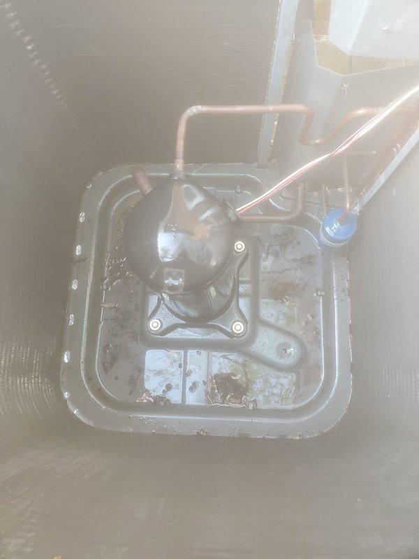 Completed routine air conditioning maintenance under Worry Free Service Agreement cooling protocol. Performed comprehensive system inspection of outdoor condensing unit and indoor air handler components, including condensate drain pan and pump assembly in attic space. Verified proper operation of all equipment, documented system condition with photographic records for Consumers Energy rebate program compliance.