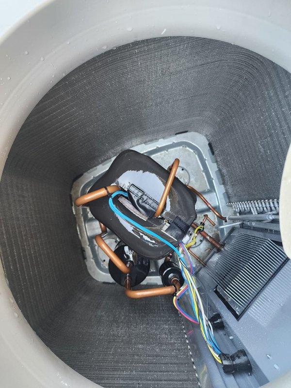Completed prepaid HVAC maintenance tune-up on residential cooling system. Performed comprehensive inspection of outdoor condenser unit and indoor evaporator coil components. System found operating within normal parameters with all refrigerant lines, electrical connections, and heat exchanger coils in good condition. Unit maintains proper functionality with no deficiencies noted.