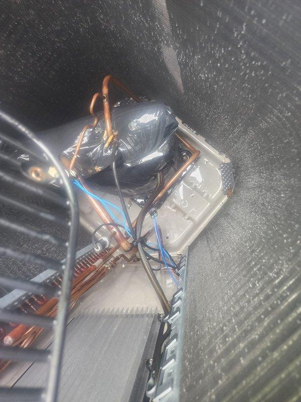 Responded to no cooling call on 6-year-old residential AC system with non-operational outdoor fan and complete system failure. Upon inspection, diagnosed failed contactor preventing outdoor unit from engaging. Replaced defective contactor, verified proper electrical connections, and tested system operation. Unit now cooling properly with outdoor fan running and normal amperage draw across all components.