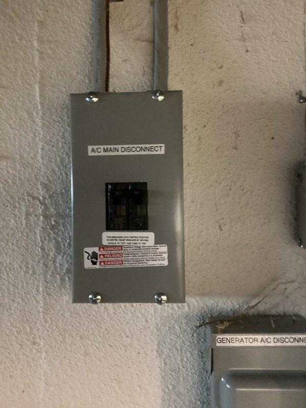 Completed on-site assessment for air conditioning system replacement. Documented existing outdoor condensing unit installation, electrical disconnect configuration, meter connections, and conduit routing to provide accurate estimate for full system replacement.