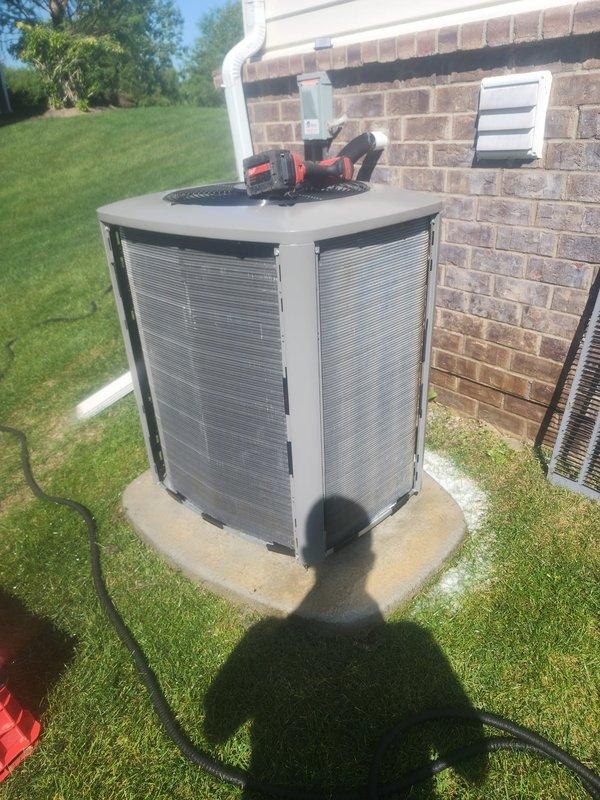 Responded to callback regarding water heater installation concern. Upon arrival, inspected recently installed hot water tank and surrounding components. Verified all copper piping connections, electrical terminations, and mounting hardware were properly secured and installed to code. Confirmed no loose components or hanging materials present on unit. Compressor and all refrigerant lines properly secured with appropriate insulation and strapping. All electrical connections tight and properly terminated. Unit operating within normal parameters. Customer expressed satisfaction with inspection and scheduled separate appointment for air conditioning maintenance service.
