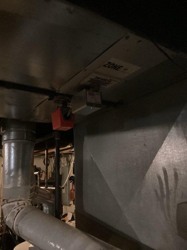 Provided comprehensive estimate for complete HVAC system replacement including a 15-year-old non-functional air conditioning unit located behind the residence and a 22-year-old furnace in the basement utility area. Assessed existing natural gas furnace with standard ductwork configuration and outdoor condensing unit, documenting current system layout and mechanical connections for proper equipment sizing and installation planning. Generated detailed replacement proposal covering both heating and cooling components to restore full climate control functionality to the residence.