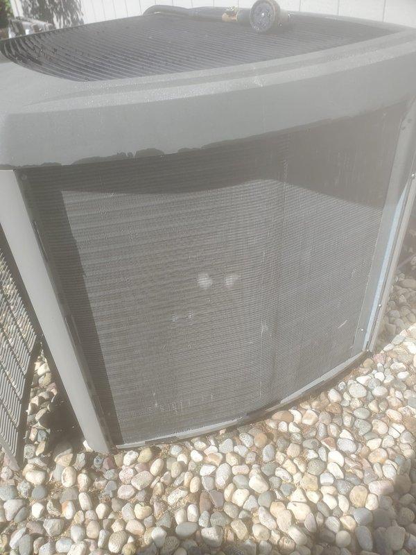 Completed scheduled preventative maintenance tune-up on residential cooling system. Performed comprehensive inspection of outdoor condenser unit and indoor air handler components, documenting equipment condition with photographs. System confirmed operational with no immediate repairs required at time of service.