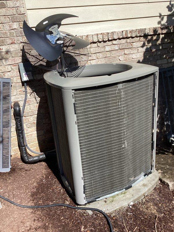 Replaced defective communicating smart zone sensor on residential HVAC system. Verified proper communication with system controls, tested sensor functionality, and confirmed normal system operation upon completion.