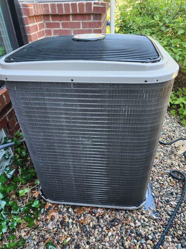 Completed routine maintenance on residential air conditioning system serving single-phase to three-phase configuration. Inspected outdoor condenser unit, verified proper operation of compressor and fan motor, and confirmed adequate airflow through coil fins. Examined indoor evaporator assembly, checked drain pan for proper drainage, and inspected refrigerant lines and electrical connections for secure installation and proper insulation.