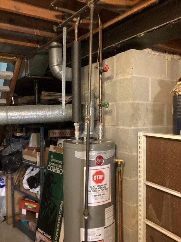 Provided comprehensive estimate for complete HVAC system replacement including 48-year-old natural gas furnace located in basement and 18-year-old air conditioning unit positioned at rear of property. Current air conditioning system experiencing significant cooling deficiency while furnace remains operational. Assessed existing equipment configuration, ductwork connections, and installation requirements for both indoor and outdoor unit replacements.