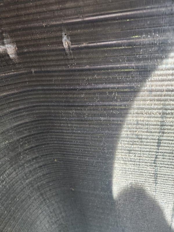 Completed preventive maintenance inspection on residential air conditioning system during scheduled double-unit service call. Performed visual assessment of indoor evaporator coil assembly, compressor unit, refrigerant line connections, and condensate drain pan, confirming all components were operating within normal parameters with clean coil fins and proper drainage functionality.