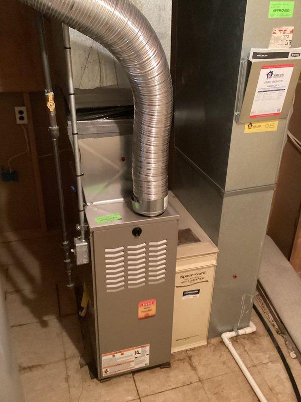 Provided comprehensive estimate for complete HVAC system replacement at residential property with 25-year-old non-operational air conditioning equipment. Evaluated existing furnace and air handler installation located in utility room, assessed current ductwork configuration including flexible and rigid metal components, and documented humidifier integration. Generated three detailed replacement options addressing system obsolescence and equipment failure to restore climate control functionality.