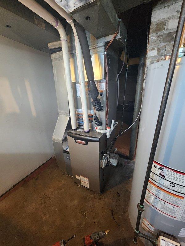 Completed warranty callback to replace defective evaporator coil on residential HVAC system. Removed and replaced coil assembly, verified proper refrigerant connections, and tested system operation. Unit restored to full functionality with no charge to customer per warranty coverage.