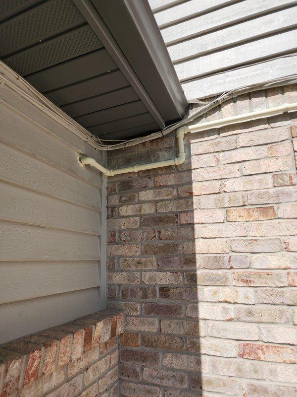 Completed call back for HVAC installation to address gas pipe painting. Retrieved tan-colored paint from shop and applied finish coat to exposed gas piping to match existing exterior brick and trim work. Installed 60,000 BTU unit heater in garage with proper venting and gas line connections. Verified all connections for leaks, tested unit operation, and confirmed proper ignition sequence and heat output. System is operational and ready for use.