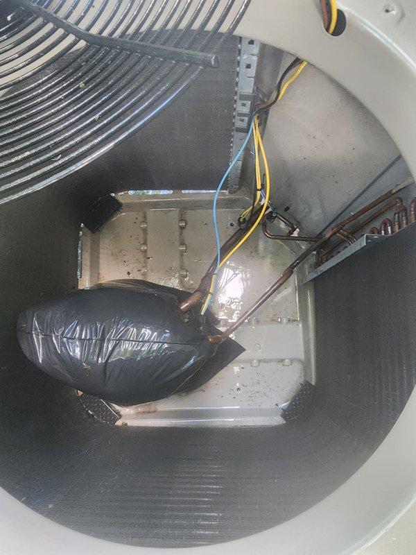 Responded to service call for central air conditioning system experiencing recurring 3-amp fuse failure on control board when AC mode engaged. Inspected indoor air handler unit and outdoor condensing unit to diagnose electrical issue. Located short circuit condition causing excessive current draw to motherboard fuse during compressor operation. Identified failed component creating ground fault in cooling circuit. Replaced defective control board fuse and addressed underlying electrical fault. Tested system operation through multiple cooling cycles to verify proper amperage draw and confirm fuse stability. System restored to full operational status with heating and cooling functions operating within normal parameters.