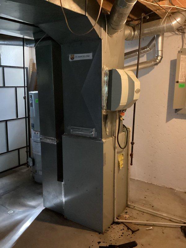 Completed HVAC system evaluation for 24-year-old equipment with non-functional air conditioning unit and operational furnace. Assessed existing air handler, ductwork configuration, and electrical panel capacity to provide comprehensive replacement estimate for new cooling system installation.