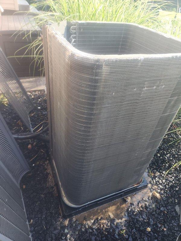 Completed annual preventative maintenance tune-up on residential cooling system. Performed comprehensive inspection of outdoor condenser units, verified proper operation of evaporator coil and blower motor assembly, checked refrigerant lines and electrical connections, and confirmed system is functioning within manufacturer specifications. All components operating properly with no deficiencies noted.