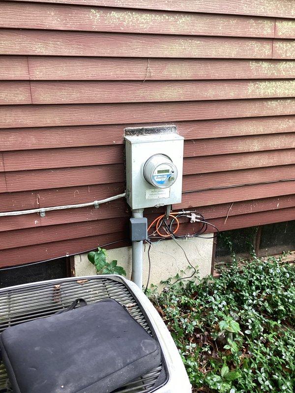 Completed estimate for full HVAC system replacement at residential property with non-operational air conditioning unit and aging furnace equipment located in basement. Assessed existing Carrier furnace with attached humidifier unit, ductwork configuration, and exterior condensing unit to provide replacement options for complete heating and cooling system.