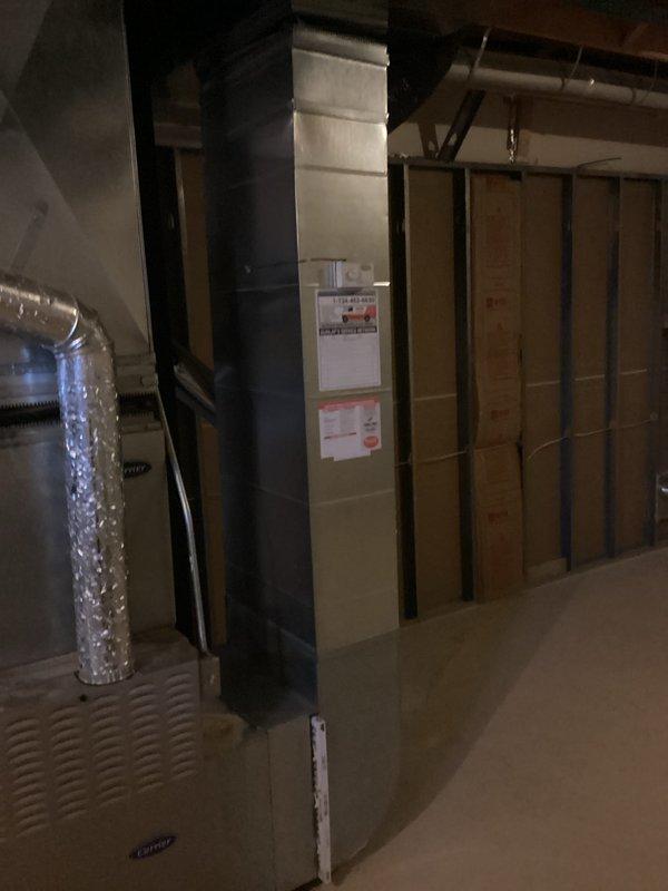 Conducted comprehensive assessment of twenty-year-old outdoor air conditioning system experiencing compressor failure while unit continues to operate. Evaluated existing equipment configuration including exterior condenser unit positioned in backyard side yard area with protective wire mesh cage, associated refrigerant line routing, electrical disconnect, and indoor air handler with ductwork connections in basement utility space. Provided detailed replacement estimate for new air conditioning system to restore full cooling capacity and improve operational efficiency.